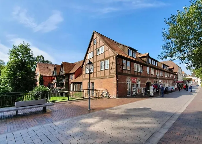 Ferienwohnung Auenglueck Innenhof In Bad Bevensen photo