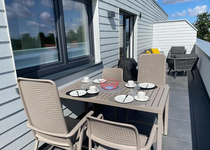 Dorumer Sielhuus 19 Mit Dachterrasse Und Sauna photo