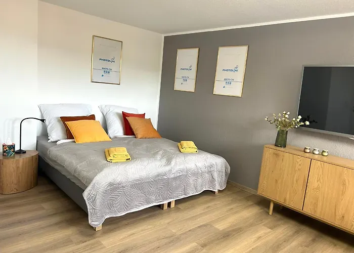 Fr- Moderne Wohnung, Wlan, Smart-Tv, Voll Ausgestattete Kueche Springe foto
