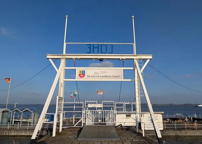 Charmantes Ferienhaus Mit Sauna Im Kirschenland Grünendeich foto