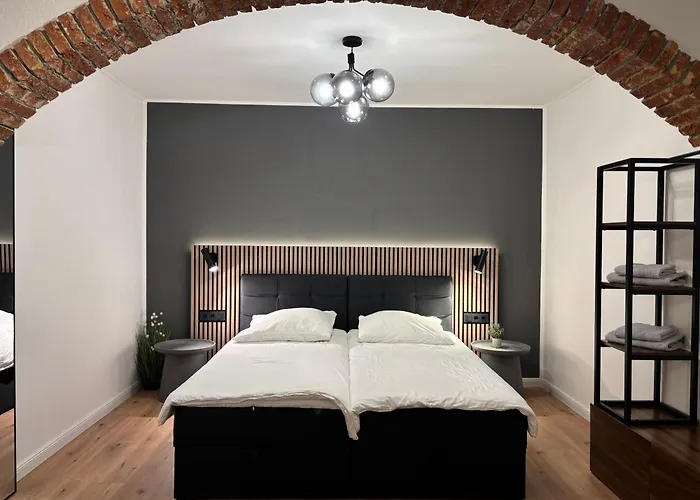 Bricks Superior Design Apartment - Eg & Kueche Zentral 克洛彭堡照片