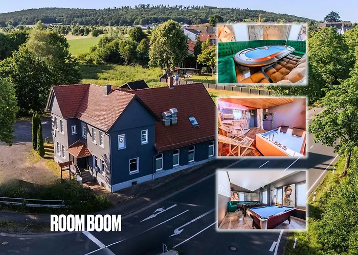 Villa Bueckeberg Game-Room And Wellness Luhden fotoğrafı