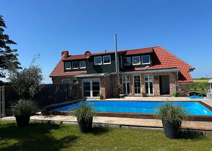 Holiday Home Huus An'T Diek By Interhome Ostermarsch fotoğrafı