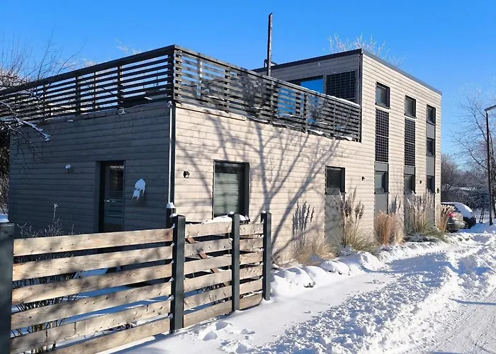 Auszeit Ferienwohnung Mit Dachterrasse Und Sauna Uehrde foto