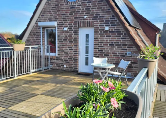 Gemuetliche Wohnung Mit Grosser Dachterrasse Rohrsen φωτογραφία
