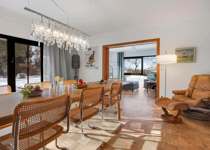 Фото Stilvoller Bauhaus Bungalow Mit Sauna In Lueneburger Heide Fuer 8 Gaeste Ретем
