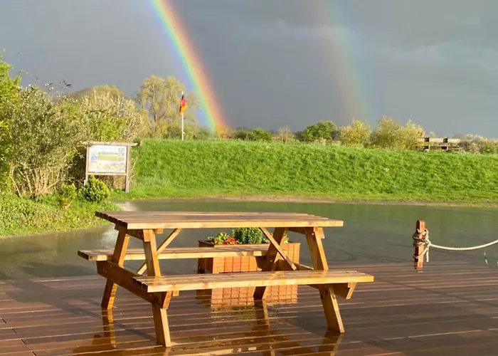 Idylle an der Weser, Ferienwohnung am Naturresort Langwedel  Foto