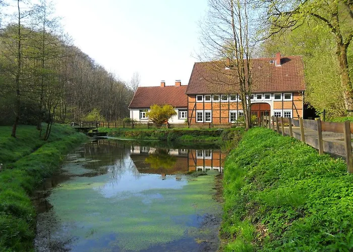 הוילה Hessisch Oldendorf Ferienhaus Hoellenmuehle תמונה